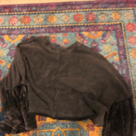 Free People Glorious Sleeve Cropped sweatshirt - Picture 5 of 7